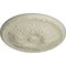 Ekena Millwork Granada Ceiling Medallion (Fits Canopies up to 4 1/4"), Hand-Painted Clear Yellow, 15 3/4"OD x 5/8"P CM16GACYF - alternate 2